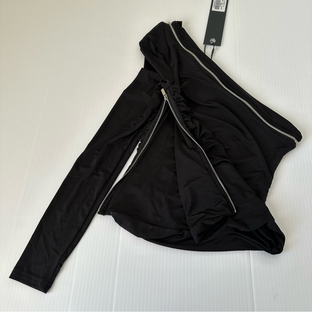 I.AM.GIA NWT Lucienne Top Black, XXS - Picture 6 of 8